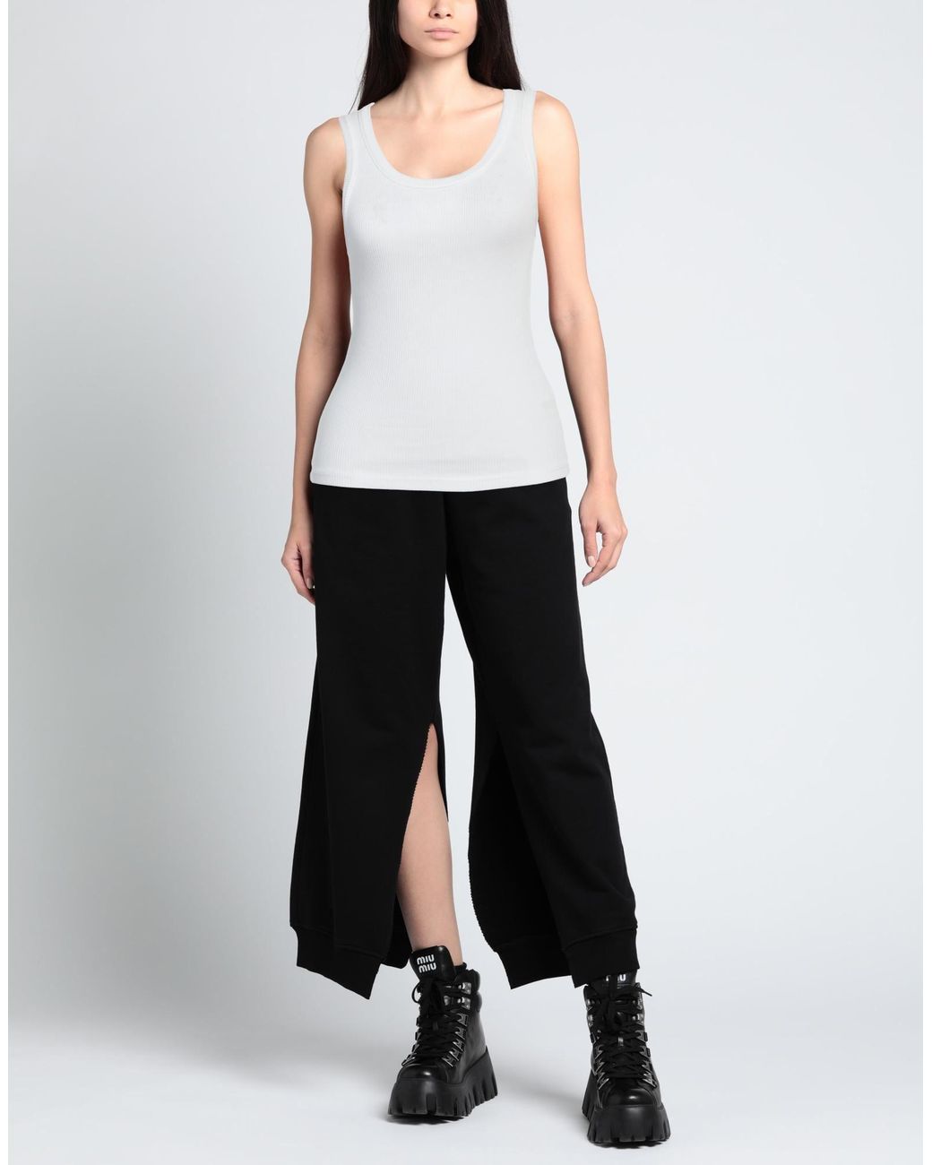 Agolde White Tank Top