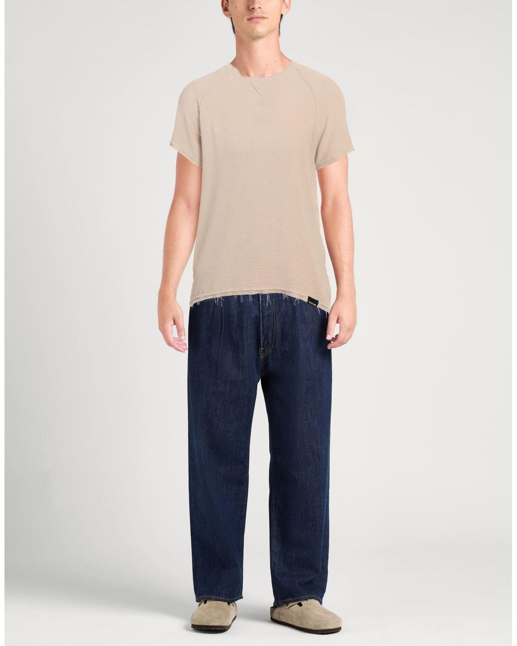 Takeshy Kurosawa Natural Sweater Polyester for men