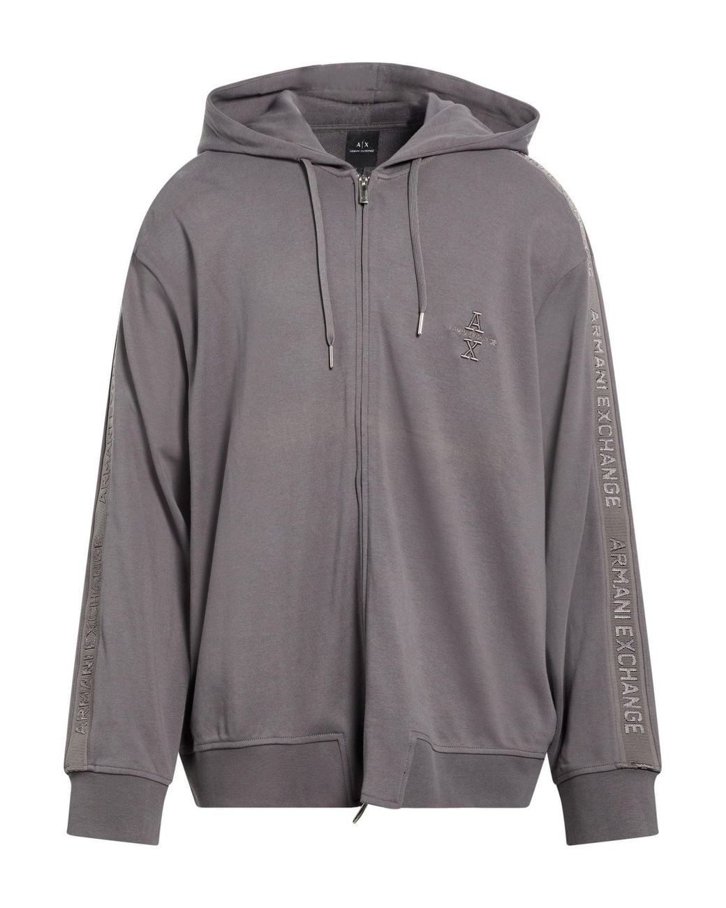 ARMANI EXCHANGE Gray Sweatshirt Cotton for men