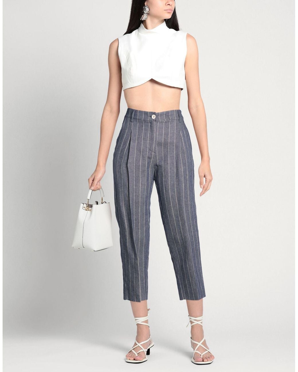 BIANCALANCIA Gray Pants