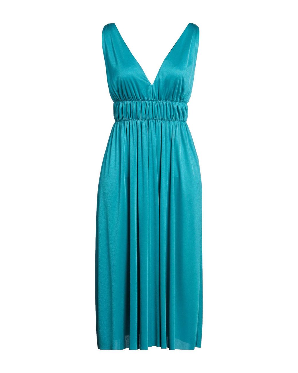 P.A.R.O.S.H. Blue Midi Dress