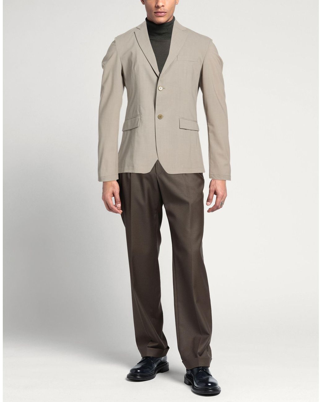 DUNO Gray Blazer for men
