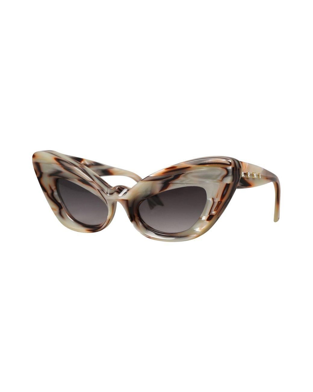 Occhiali Da Sole di Marni in Brown