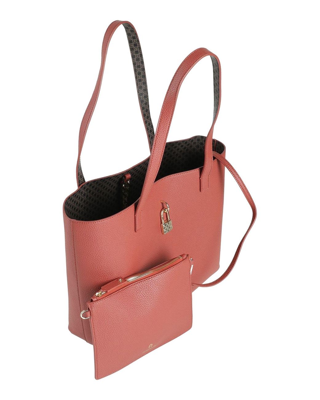 Aigner Red Shoulder Bag