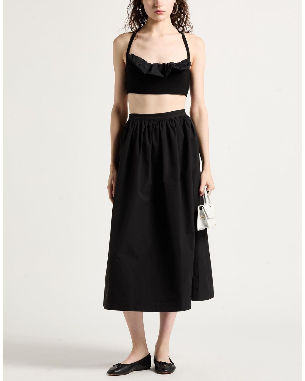 Jacquemus Black Top Viscose, Polyester, Polyamide, Elastane