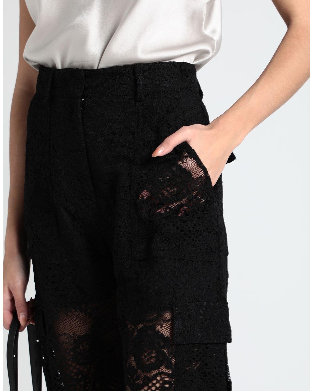 MSGM Black Trouser