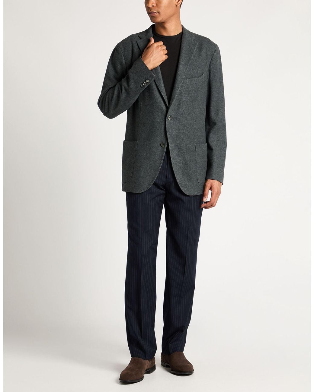 Boglioli Black Blazer for men