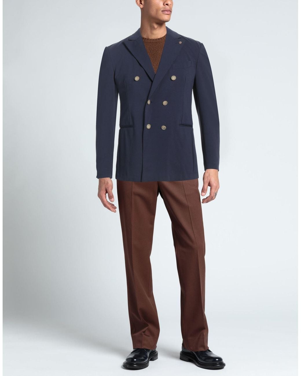 Barbati Blue Blazer for men