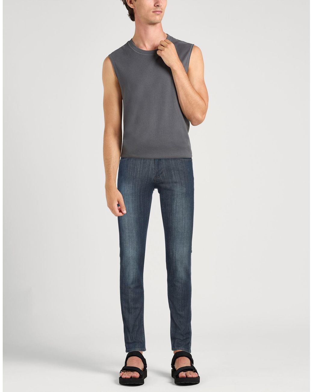 Emporio Armani Blue Jeans for men