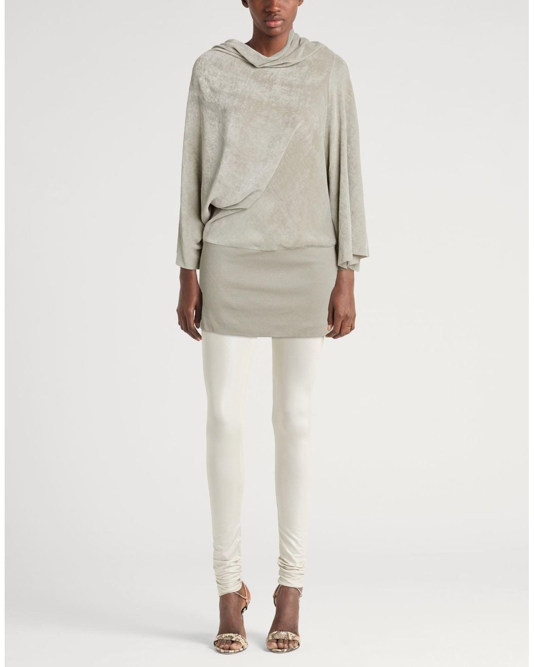 Rick Owens Gray Tops