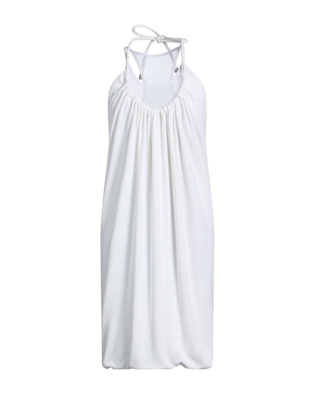 Sportmax White Mini Dress Viscose