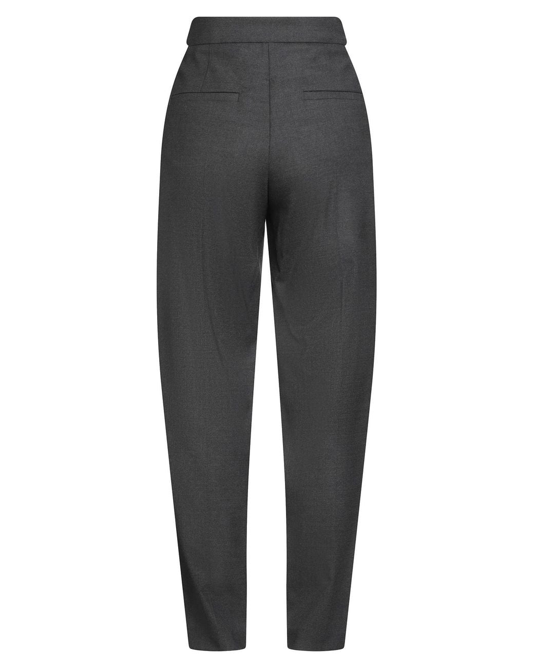 Brunello Cucinelli Gray Pants Virgin Wool, Elastane, Brass