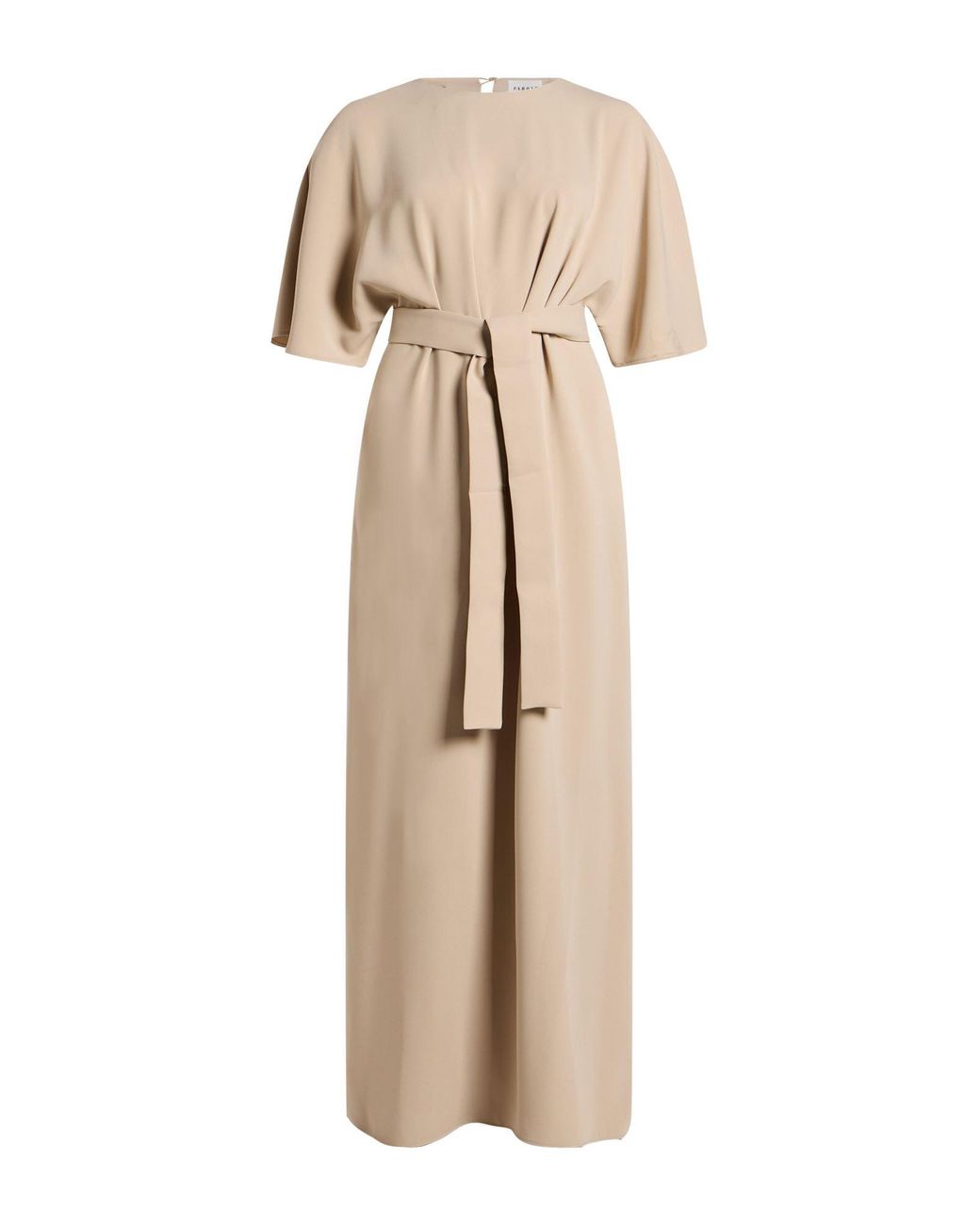 P.A.R.O.S.H. Natural Maxi Dress Polyester