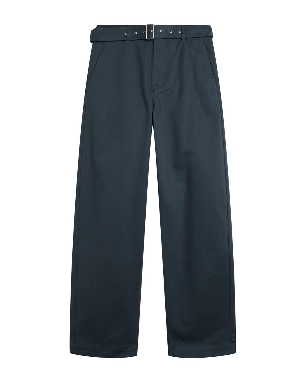 Maison Kitsuné Blue Pants Cotton for men
