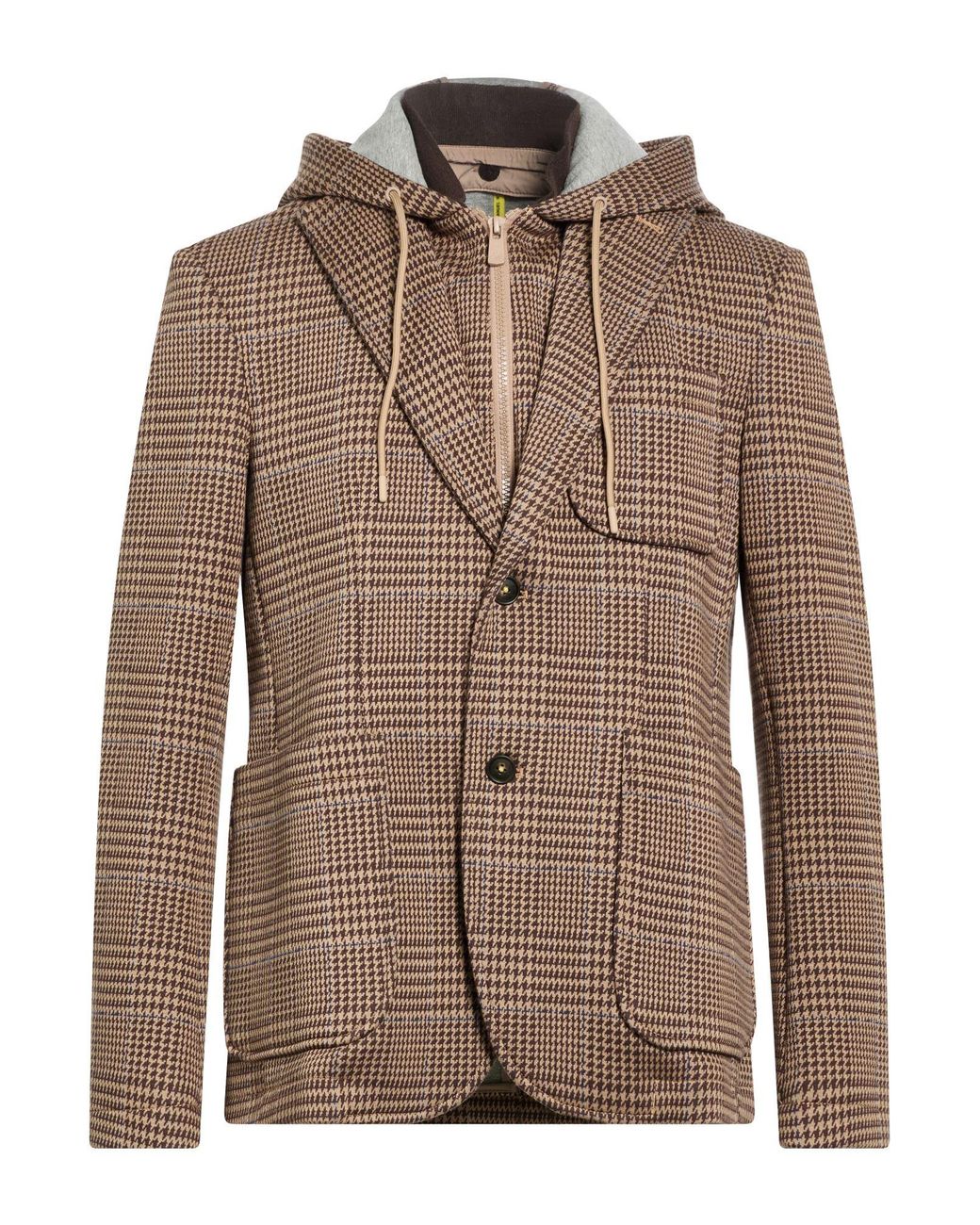 Manuel Ritz Brown Blazers for men