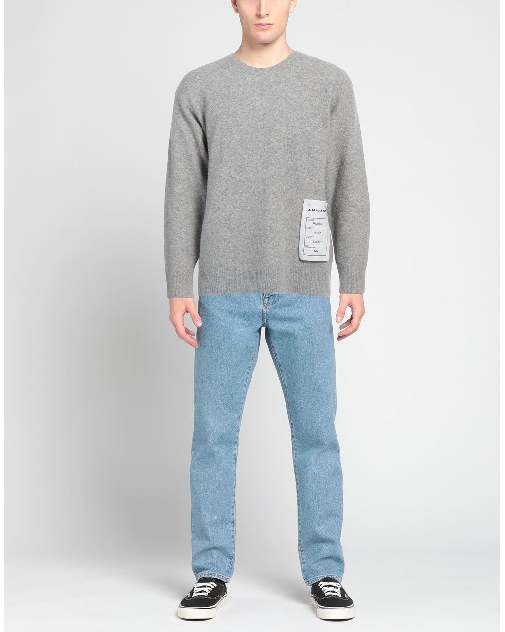 Pullover di Amaranto in Gray da Uomo