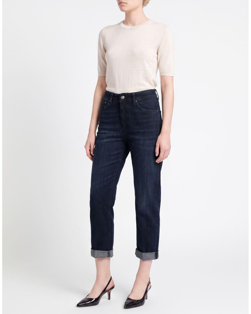 Dondup Blue Jeans Cotton, Lyocell