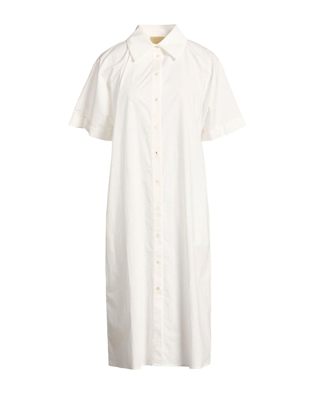 Momoní White Midi Dress