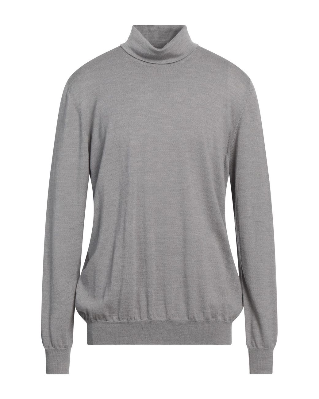 Lardini Gray Turtleneck Wool for men