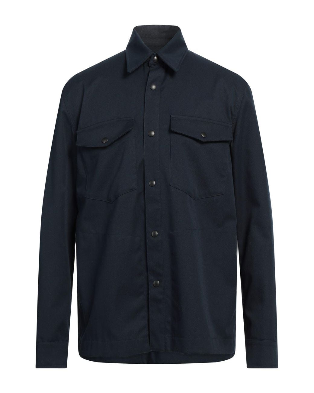 Department 5 Blue Jacket Polyester, Cotton for men