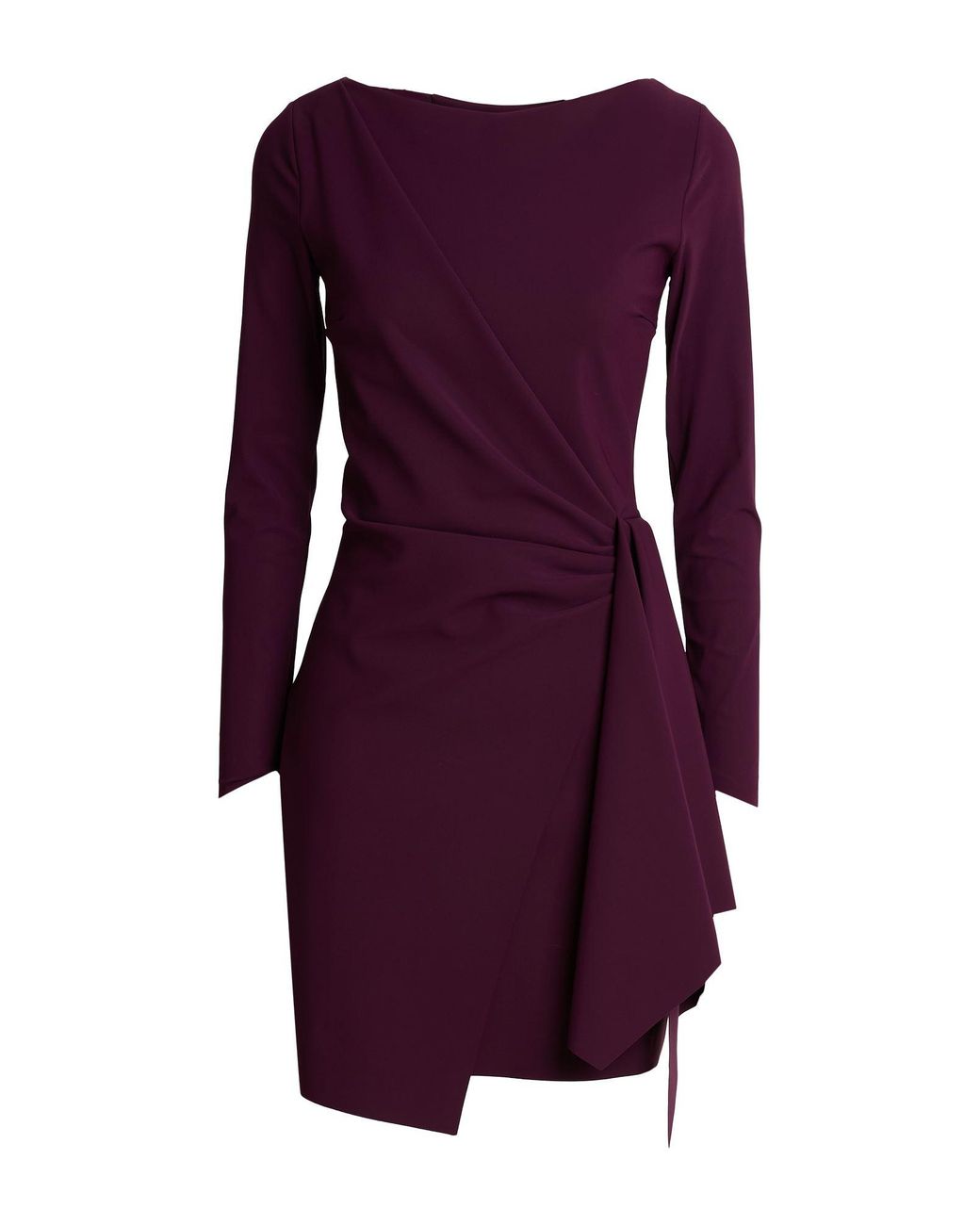 La Petite Robe Di Chiara Boni Purple Mini Dress Polyamide, Elastane