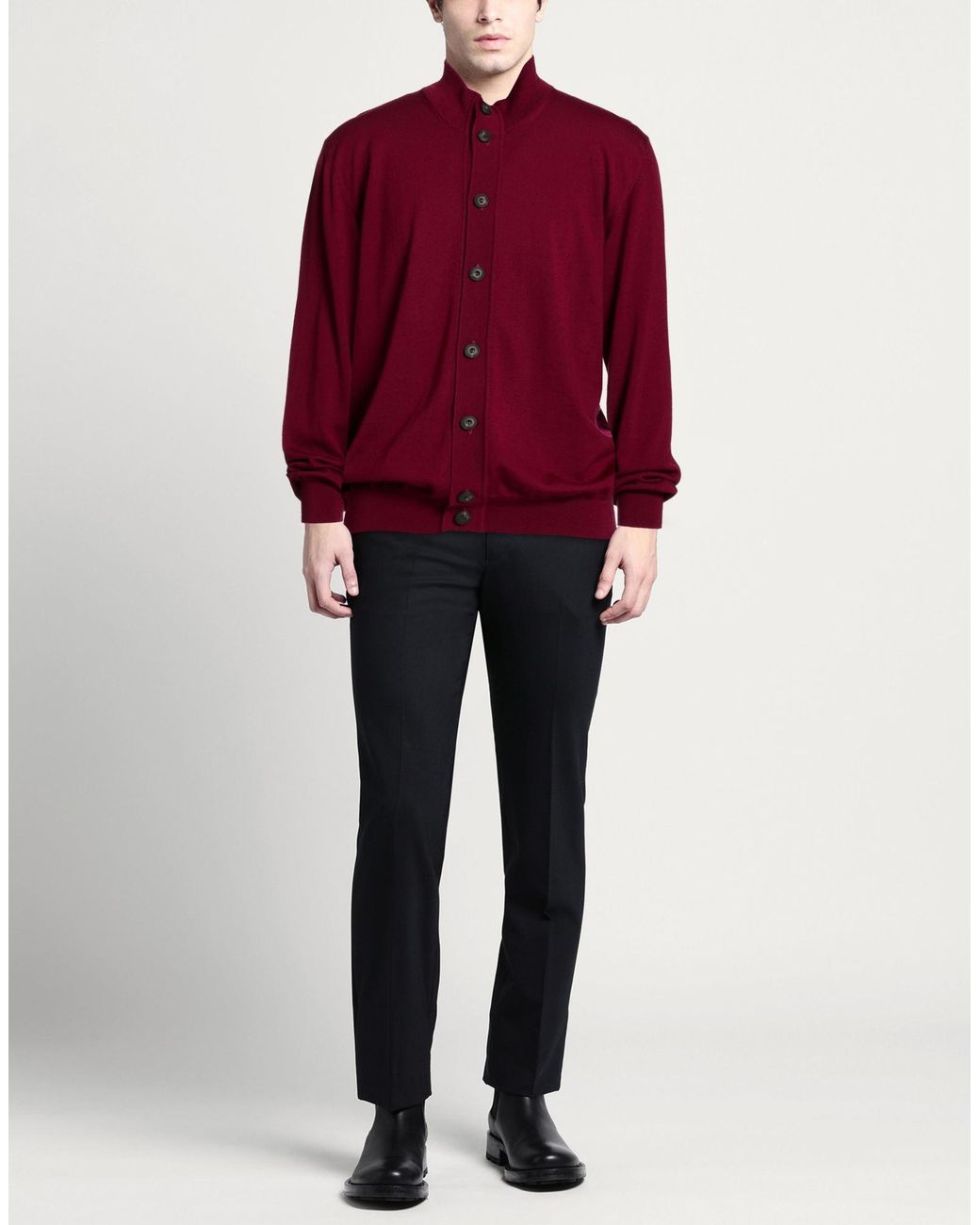Alpha Studio Red Cardigans for men