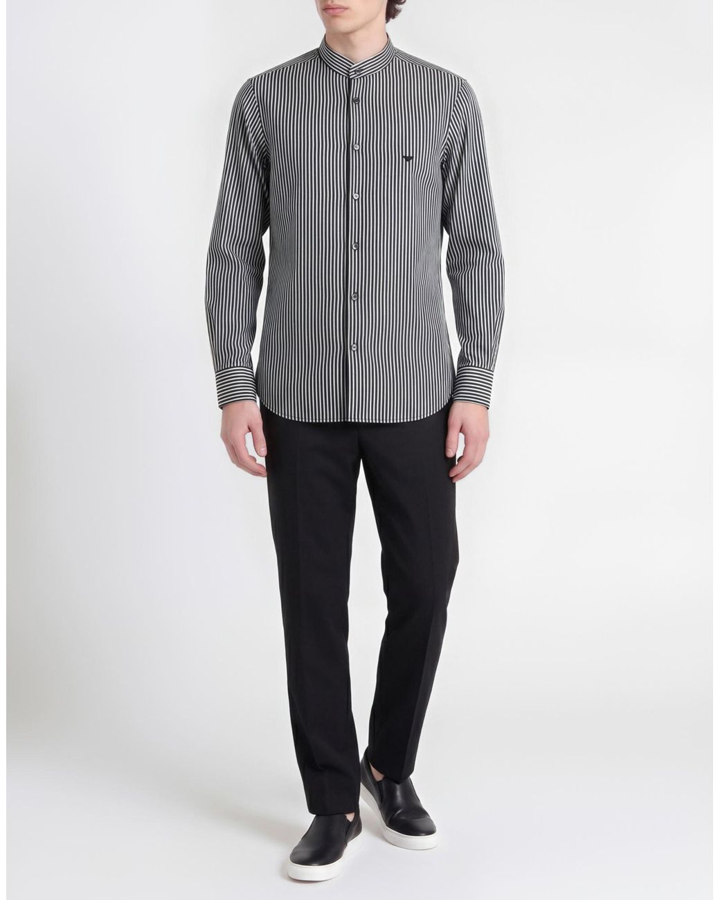 Emporio Armani Gray Shirts for men
