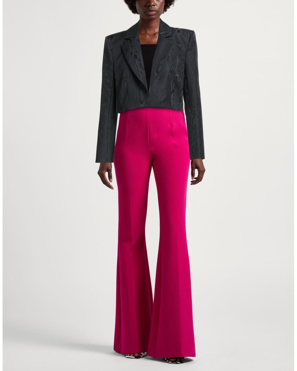 Patrizia Pepe Black Blazer Polyester