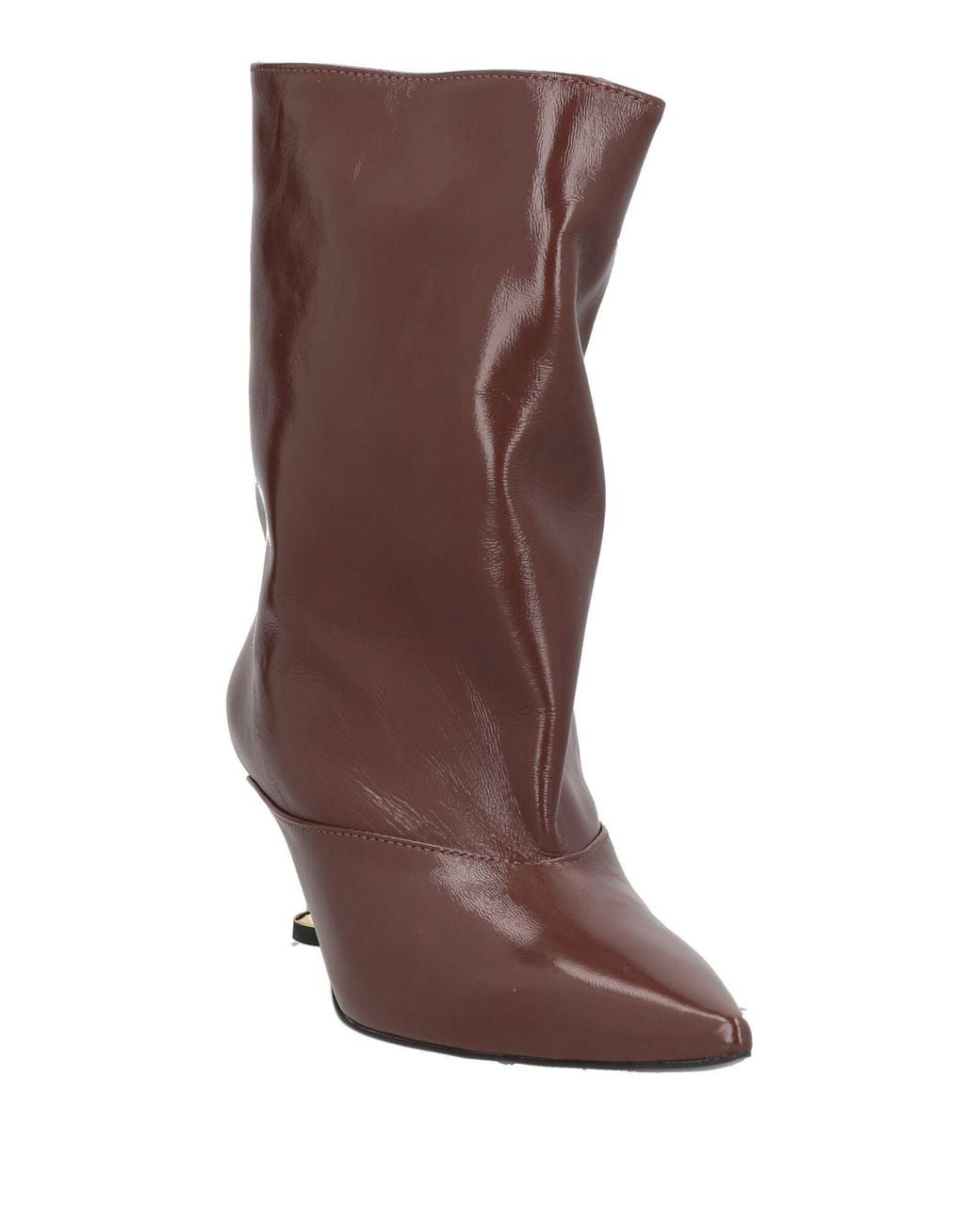Wo Milano Brown Ankle Boots Leather