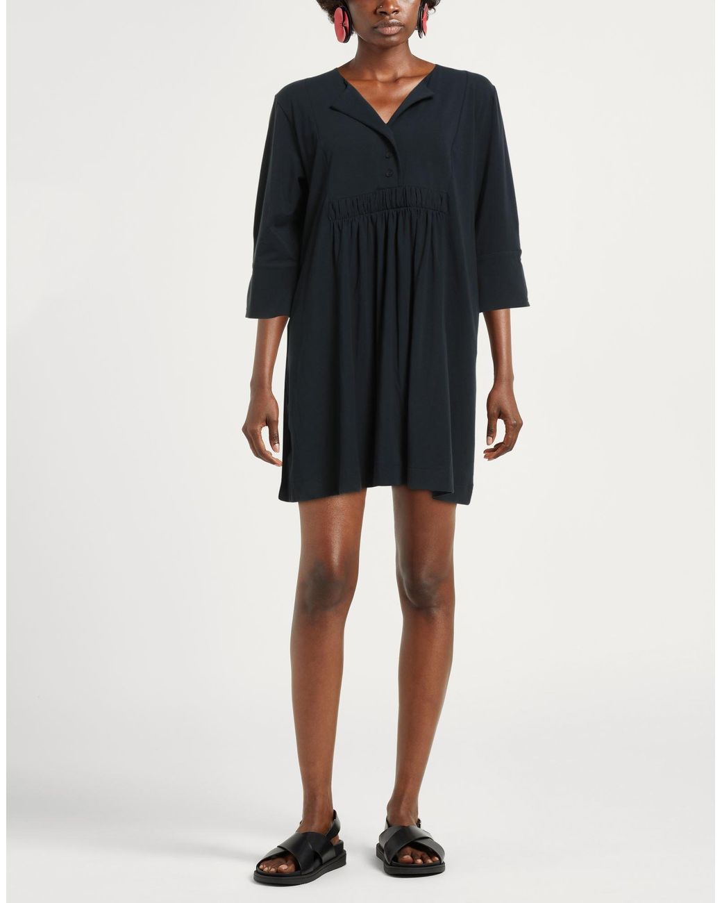 Minivestido Alpha Studio de color Black