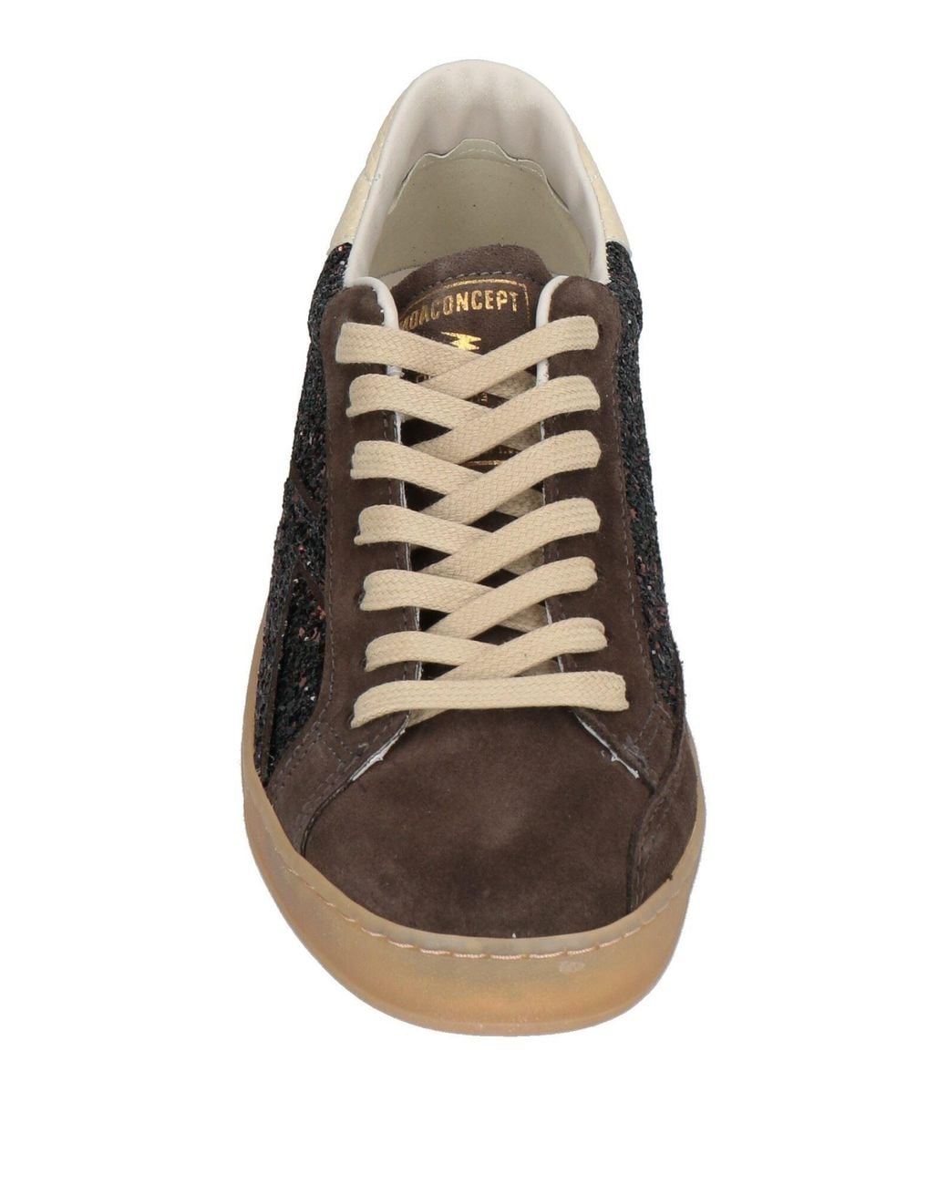 Moaconcept Brown Sneakers Leather