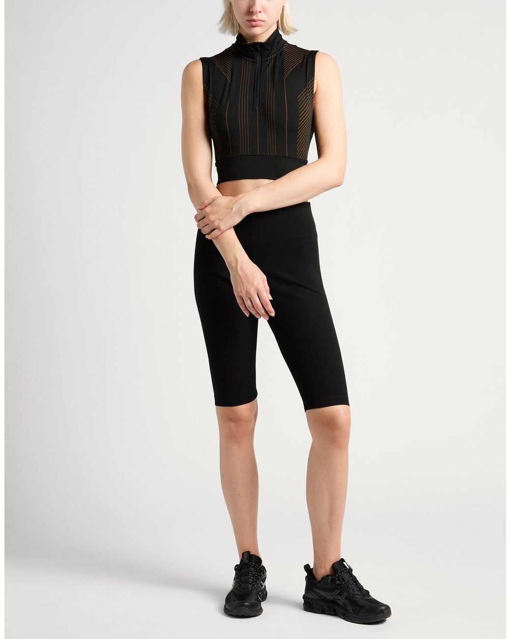 Nike Black Top Polyester, Polyamide, Elastane