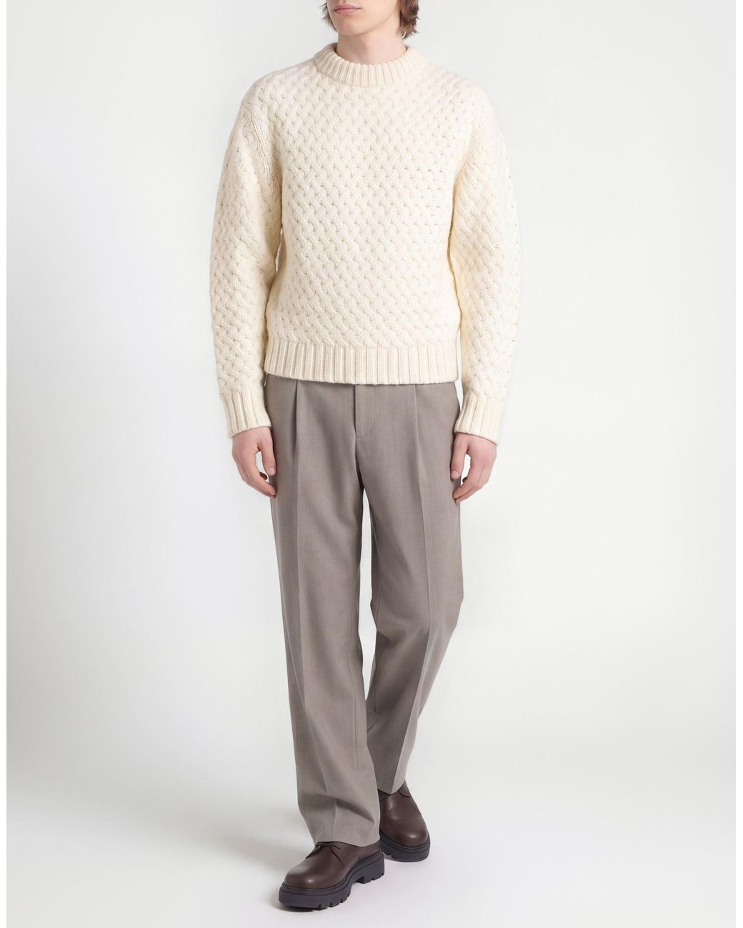 Amomento Pullover in White für Herren