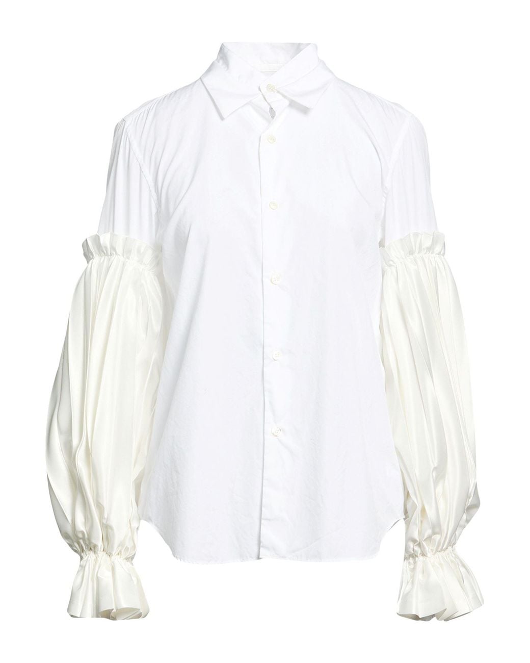 Comme des Garçons White Shirt Cotton, Polyester