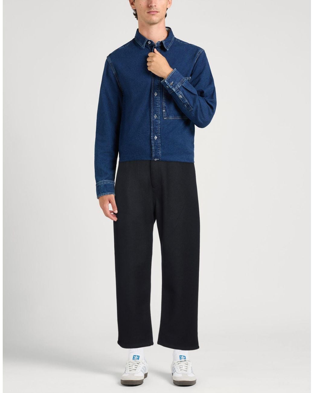 ARMANI EXCHANGE Blue Trouser for men