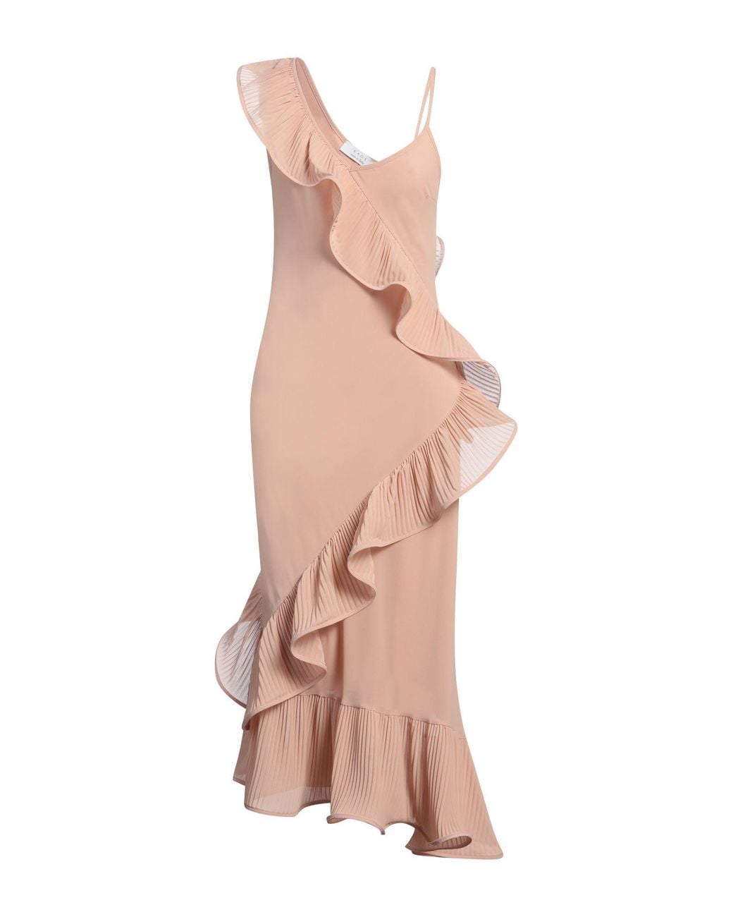 Robe midi Kaos en coloris Pink