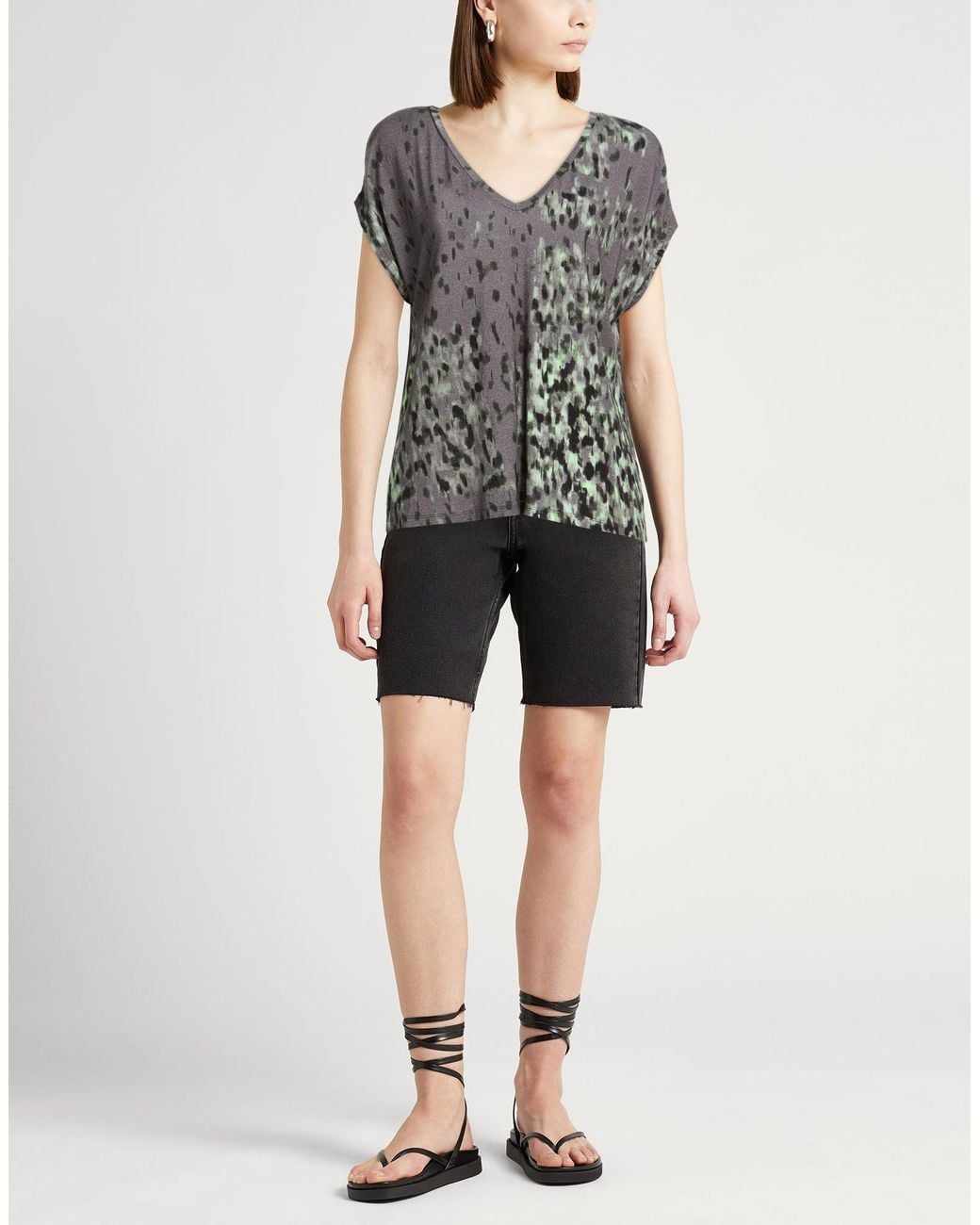 Majestic Filatures Gray T-Shirts