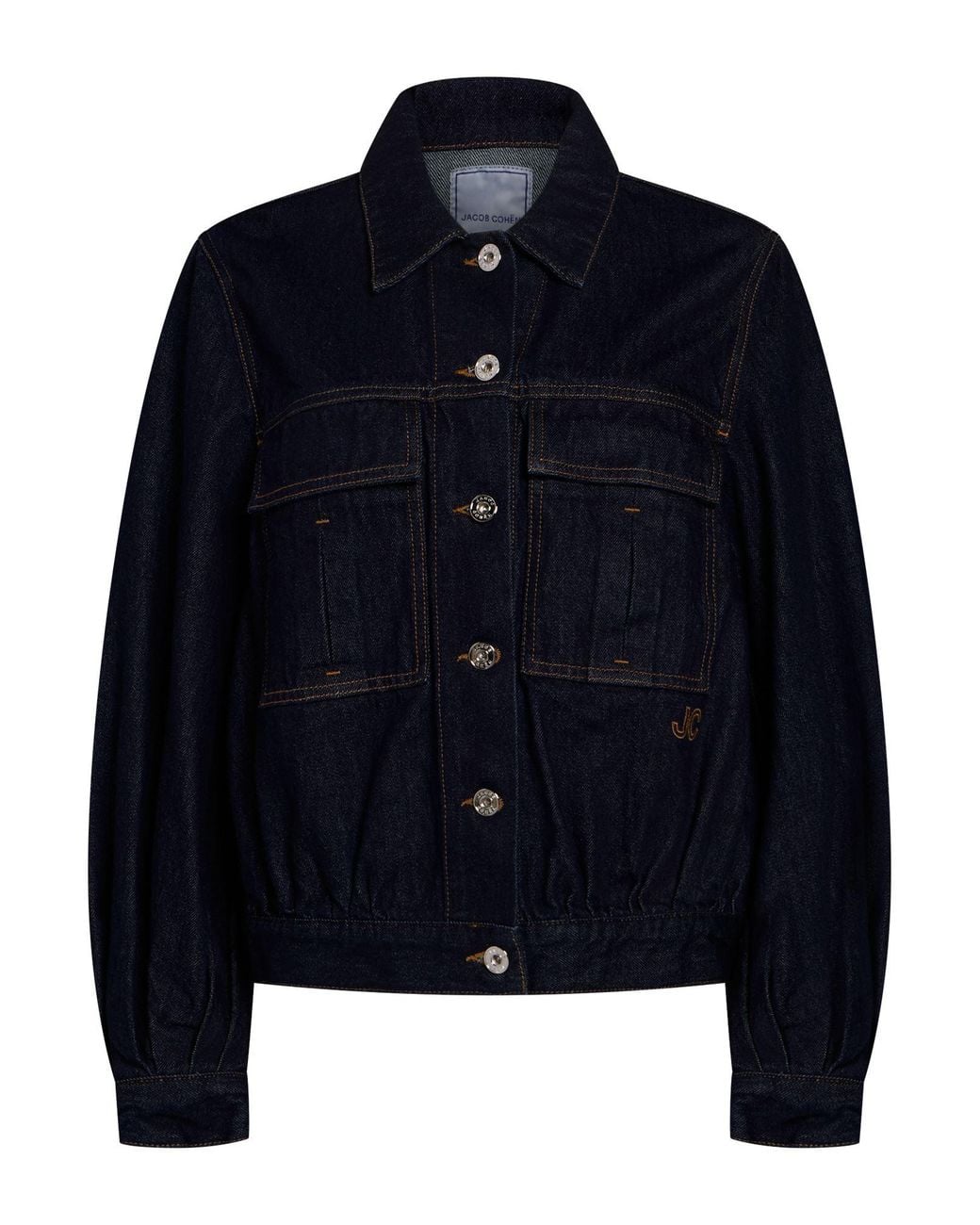 Jacob Cohen Blue Denim Outerwear Cotton