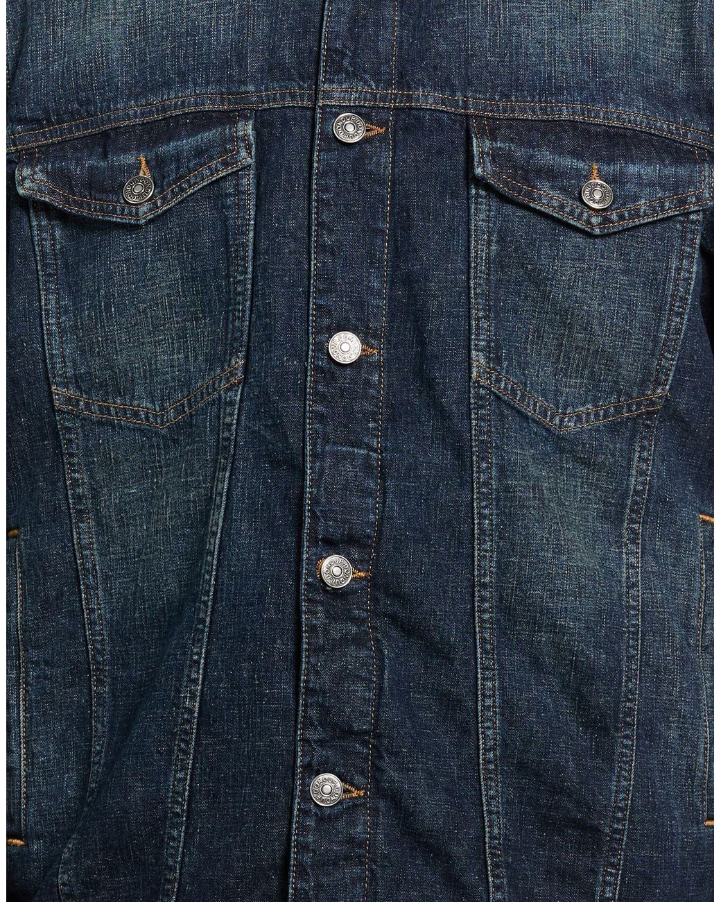 Dondup Blue Denim Outerwear for men