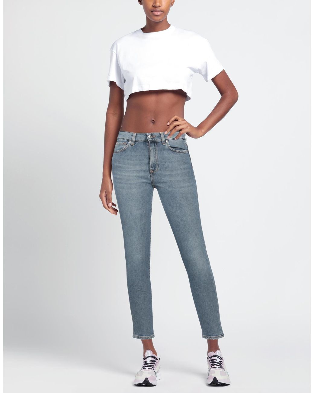 Grifoni Blue Denim Trousers