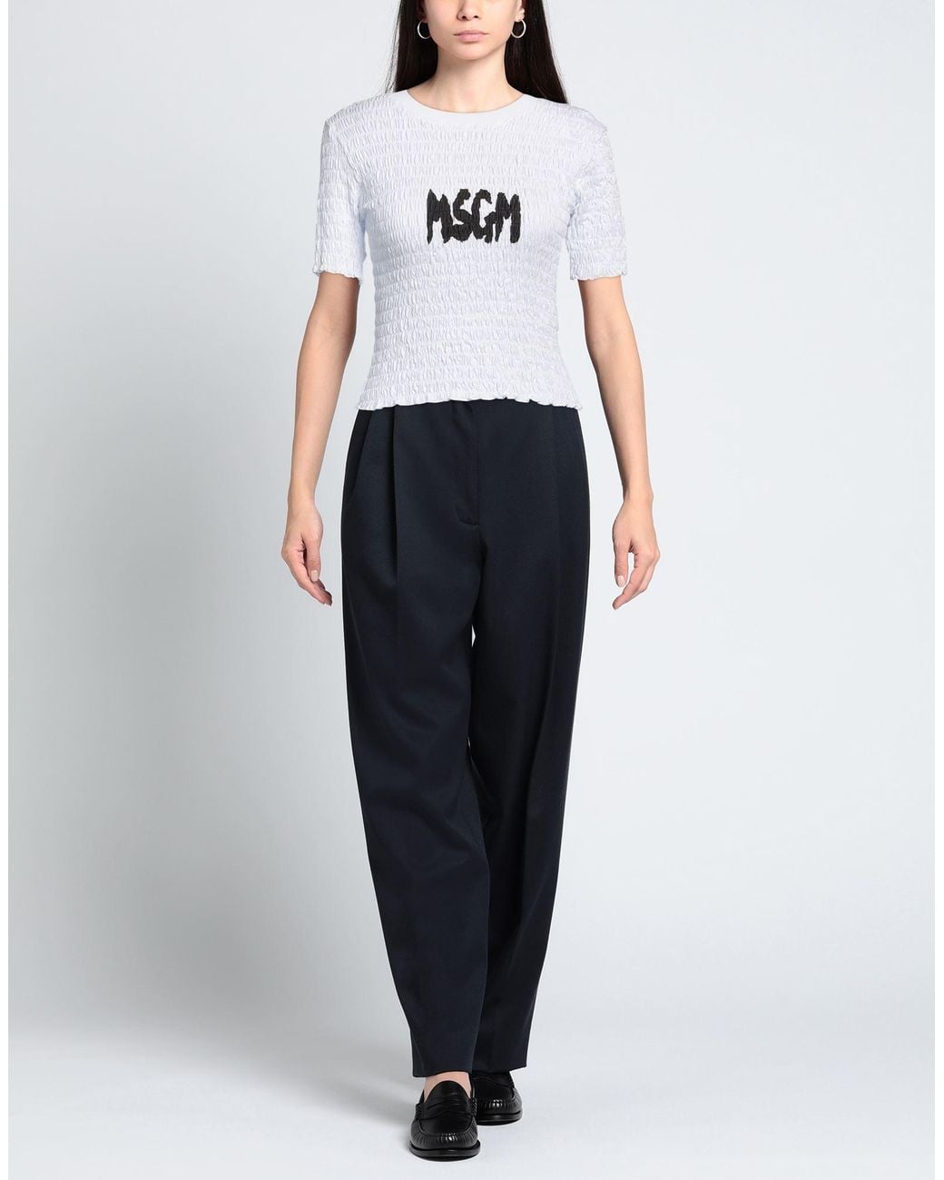 MSGM White T-shirt