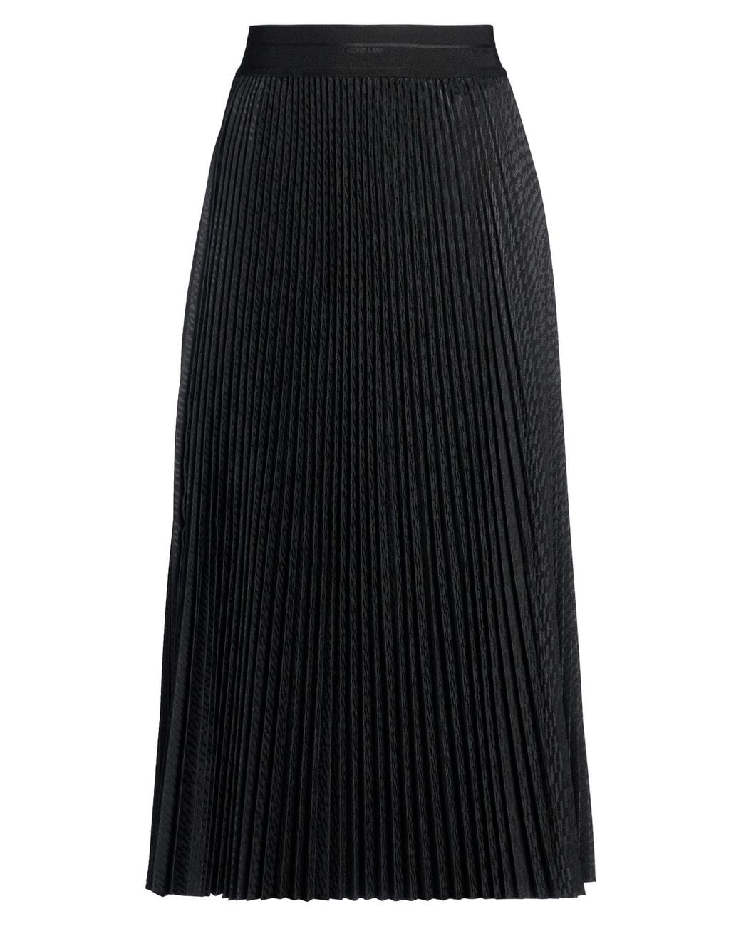 Helmut Lang Black Midi Skirts