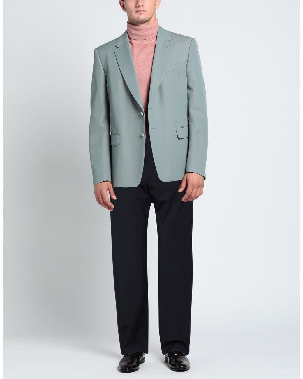 Givenchy Blue Pants Wool, Polyamide, Elastane for men