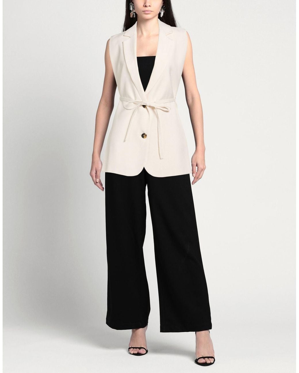 SOLOTRE Natural Blazer Viscose
