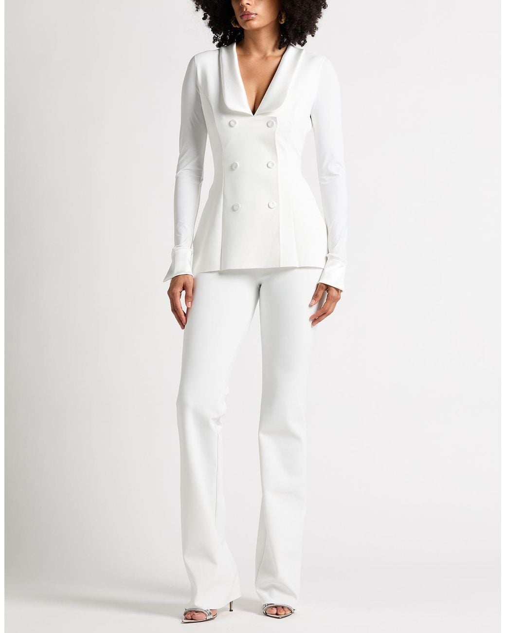 La Petite Robe Di Chiara Boni White Jumpsuit