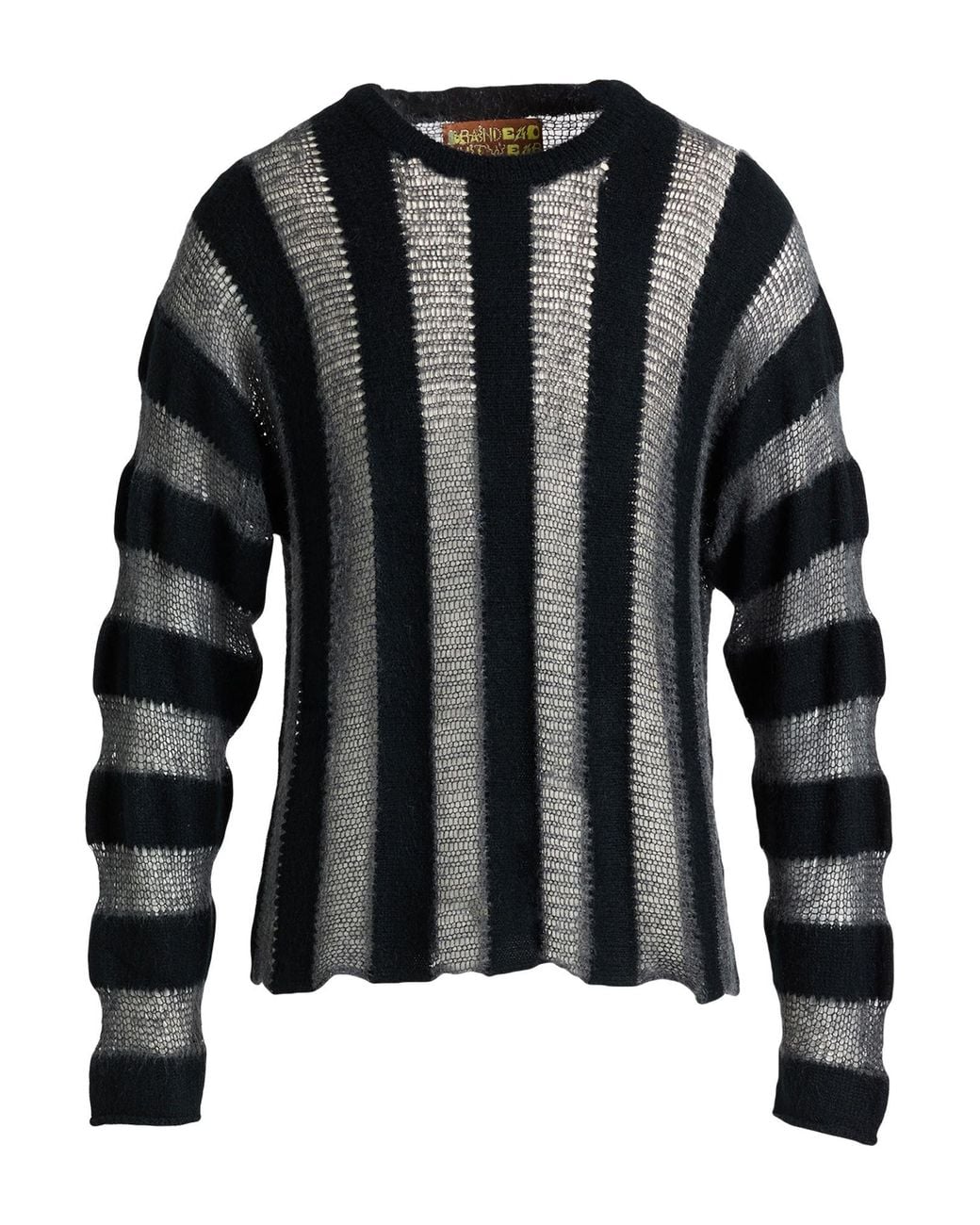 Pullover di Brain Dead in Black da Uomo