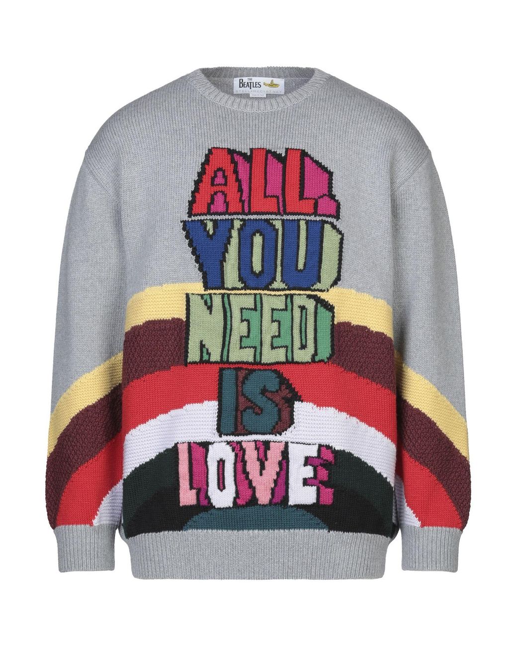 Stella McCartney Tiger-intarsia wool-blend jumper - ShopStyle Sweaters