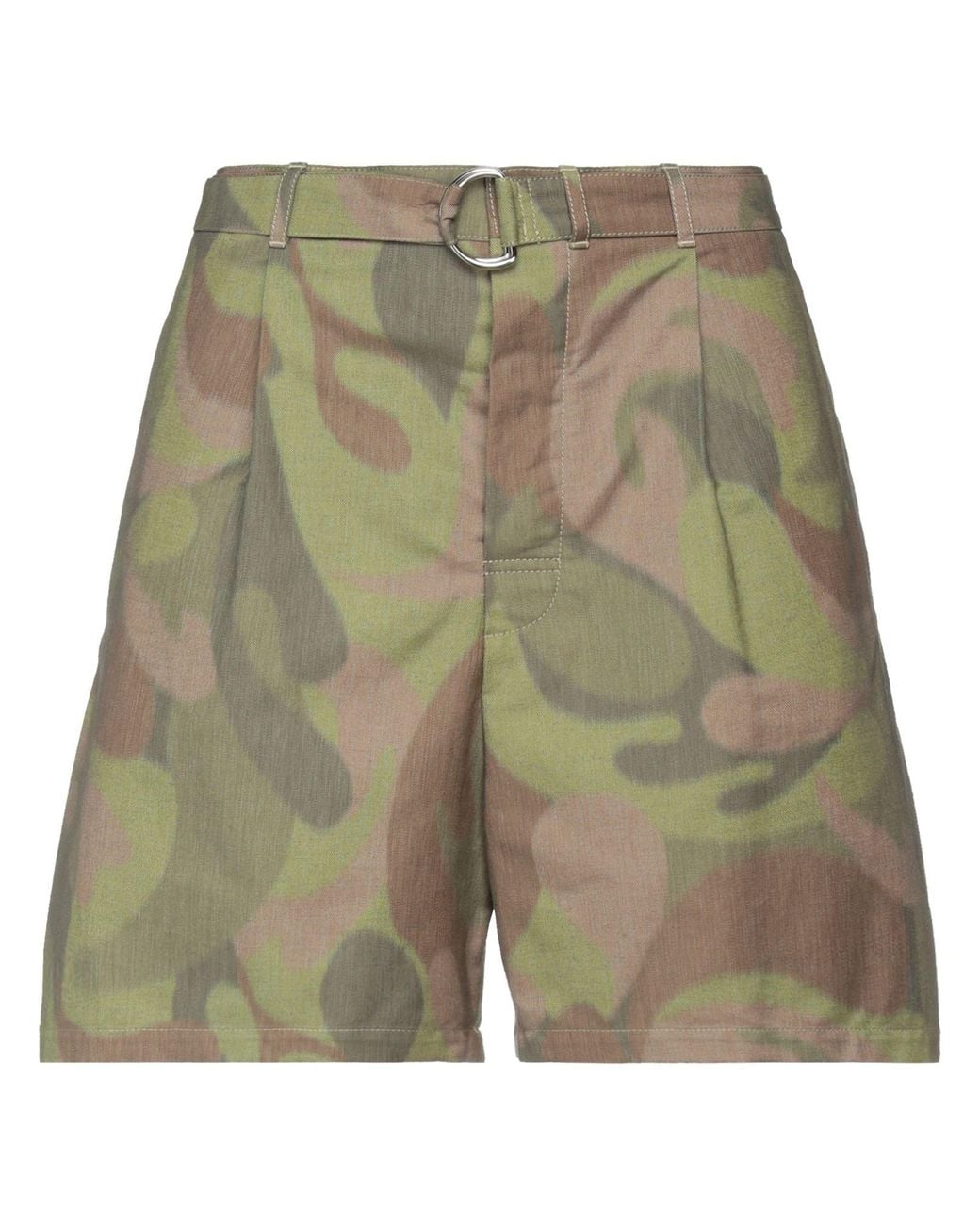 Marni Green Shorts & Bermuda Shorts