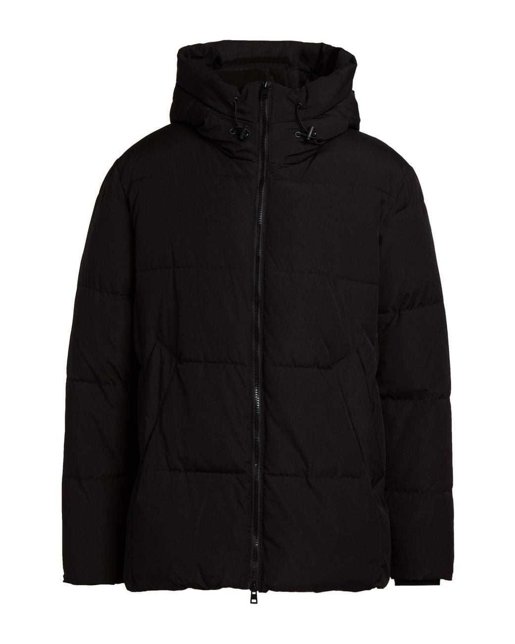 ADHOCONCEPT Black Puffer for men