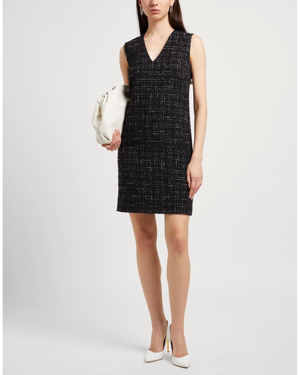 Rochas Black Mini Dress
